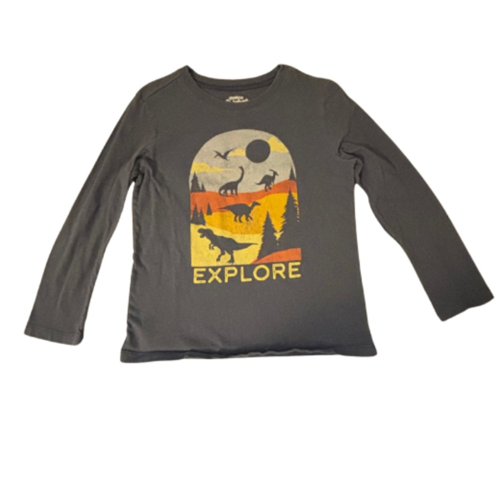 🏷️ Long sleeve dinosaur shirt